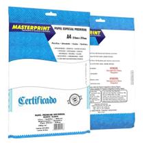 Papel Offset Diplomata Branco 180g C/ 50fls Masterprint Branco