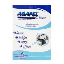 Papel oficio A4 Agapel com 500 folhas branca - 75g