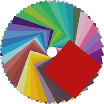 Papel Origami BUBU 15 cm, quadrado, 500 folhas, 20 cores vivas