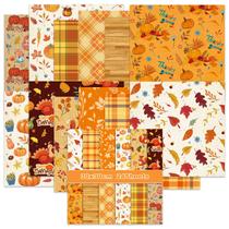 Papel para álbum de recortes Kammo Autumn Harvest 30x30cm 24 folhas Papel para álbum de recortes Kammo Autumn Harvest 30x30cm 24 folhas