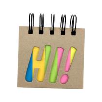 Papel para Anotações com Adesivo 80 Folhas Mod3 - Quanhe