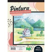 Papel Para Aquarela A4 300g- Jandaia Arts