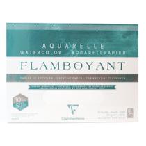 Papel Para Aquarela Flamboyant 24x32cm Clairefontaine