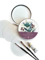 Papel para aquarela Hahnemühle redondo 13cm 300gsm 30 folhas Papel para aquarela Hahnemühle redondo 13cm 300gsm 30 folhas
