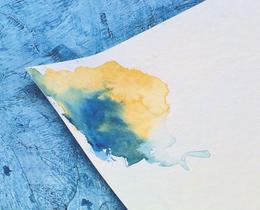 Papel para aquarela Strathmore 400 Artist 140 libras 56x76cm 10 folhas