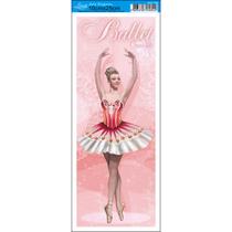 Papel para Arte Francesa Litoarte 10 X 25 Cm - Modelo Afp-105 Bailarina Salmão