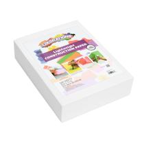 Papel para Artesanato Colorations 500 Folhas 23x30 cm Off-White