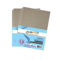 Papel para Cartonagem Pardo Tipo Holler 1,9mm 10x15cm 50un