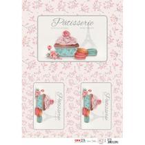 Papel para Decoupage OPAPEL 30x45 - Cupcake Papel para Decoupage OPAPEL 30x45 - Cupcake