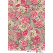 Papel para Decoupage OPAPEL 30x45 - Estampa Hibisco