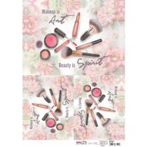 Papel para Decoupage OPAPEL 30x45 - Maquiagem Papel para Decoupage OPAPEL 30x45 - Maquiagem
