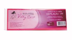 Papel para depilacao vilty care c/50 perlon gram 60