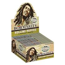 Papel para enrolar Bob Marley Unbleached King Size 110 mm 50 livretos