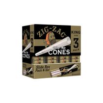 Papel para enrolar ZIG-ZAG Ultra Thin King Cones 108 unidades