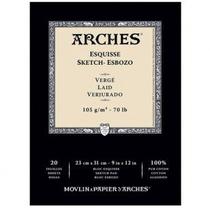 Papel Para Esboço Arches 105g/m² 23x31cm Papel Para Esboço Arches 105g/m² 23x31cm