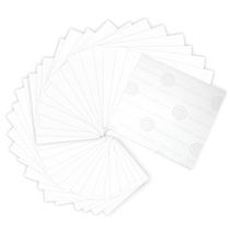 Papel para Forno Bullseye Thinfire - 30 Folhas de Vidro 12x12cm Papel para Forno Bullseye Thinfire - 30 Folhas de Vidro 12x12cm