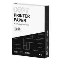 Papel para Impressora e Fotocopiadora M&G 216 x 279 mm 500 Folhas 95 de Brancura Papel para Impressora e Fotocopiadora M&G 216 x 279 mm 500 Folhas 95 de Brancura