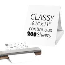 Papel para impressora térmica CLASSY 200 folhas 22 x 28 cm US Letter