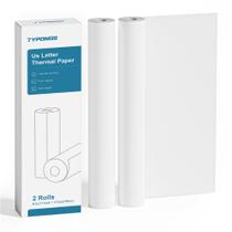 Papel para impressora térmica TYPONOS D820 22x28 cm 2 rolos