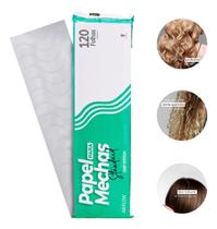 Papel Para Mechas Standard 120 folhas 11x47cm
