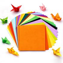 Papel para Origami BUBU 160 Folhas 15x15 cm 20 Cores Papel para Origami BUBU 160 Folhas 15x15 cm 20 Cores