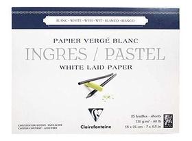 Papel Para Pastel Ingres Clairefontaine 130g 18x24cm Papel Para Pastel Ingres Clairefontaine 130g 18x24cm