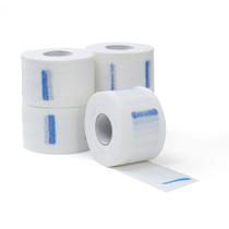 Papel para pescoço de barbeiro Kalinnee 5 rolos 500 tiras descartáveis Papel para pescoço de barbeiro Kalinnee 5 rolos 500 tiras descartáveis