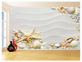 Papel Para Piso De Porcelanato Liquido Praia 3,5M Flr43