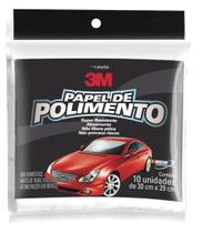 Papel para Polimento 3M Kit 10 Folhas