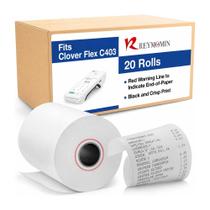 Papel para recibos REYMOMIN Clover Flex 20 rolos 5,7 cm x 15 m Papel para recibos REYMOMIN Clover Flex 20 rolos 5,7 cm x 15 m