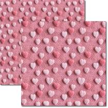 Papel para Scrapbook Arte Fácil Bordado Rosa 2 - SC-896 Papel para Scrapbook Arte Fácil Bordado Rosa 2 - SC-896