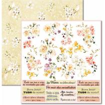 Papel para Scrapbook Arte Fácil Fadas 11 - SC-890 Papel para Scrapbook Arte Fácil Fadas 11 - SC-890