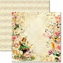 Papel para Scrapbook Arte Fácil Fadas 5 - SC-884 Papel para Scrapbook Arte Fácil Fadas 5 - SC-884