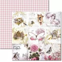 Papel para Scrapbook Arte Fácil Vintage 3 - SC-400 Papel para Scrapbook Arte Fácil Vintage 3 - SC-400