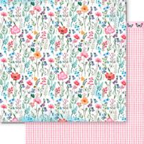Papel para Scrapbook - Coleção Flores do Campo - SD-1250