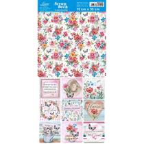 Papel para Scrapbook - Coleção Flores do Campo - SDH-013