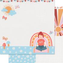 Papel para Scrapbook - Coleção Good Vibes - SD-1257