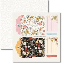 Papel para Scrapbook Débora Caixeta Arte Fácil Envelopes Garden - SC-841 Papel para Scrapbook Débora Caixeta Arte Fácil Envelopes Garden - SC-841