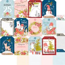 Papel para Scrapbook Natal - Coleção Celebração de Natal - SDN-156