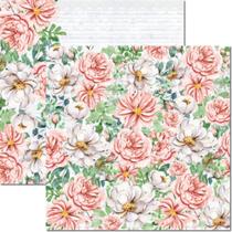 Papel para Scrapbook Sandra Família Arte Fácil Florescer 3 - SC-729