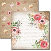 Papel para Scrapbook Sandra Família Arte Fácil Home Sweet Home 3 - SC-821 Papel para Scrapbook Sandra Família Arte Fácil Home Sweet Home 3 - SC-821