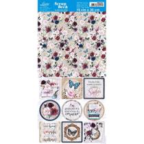 Papel para Scrapbook Tays Rocha - Coleção Memórias Vintage - SDH-014