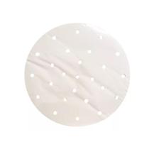 Papel Para Vaporeira Panela De Bambu 400 un Com Furo Especial Papel Para Vaporeira Panela De Bambu 400 un Com Furo Especial
