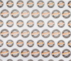 Papel parafinado 33x38 pct com 500 folhas estampa preta Papel parafinado 33x38 pct com 500 folhas estampa preta