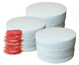 Papel Parafinado P/ Hambúrguer Redondo 128mm 3kg