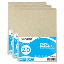 Papel Paraná para Cartonagem 2,0 mm A4 100 un Papel Paraná para Cartonagem 2,0 mm A4 100 un