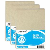 Papel Paraná para Cartonagem A5 2,0mm 148x210mm 100 un Papel Paraná para Cartonagem A5 2,0mm 148x210mm 100 un