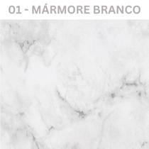 Papel Parede Adesivo Mármore 5 Metros Envelopa Móvel Lavável Branco Preto Cimento Queimado Marmorizado Autocolante 3D