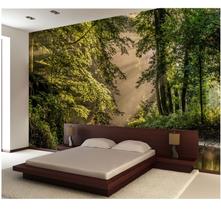 Papel parede Adesivo Paisagem Floresta Mata 7m² Natureza 13 - Quartinhodecorado