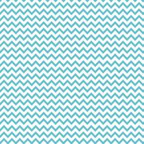 Papel Parede Azul Claro E Branco Chevron Adesivo Decorativo
